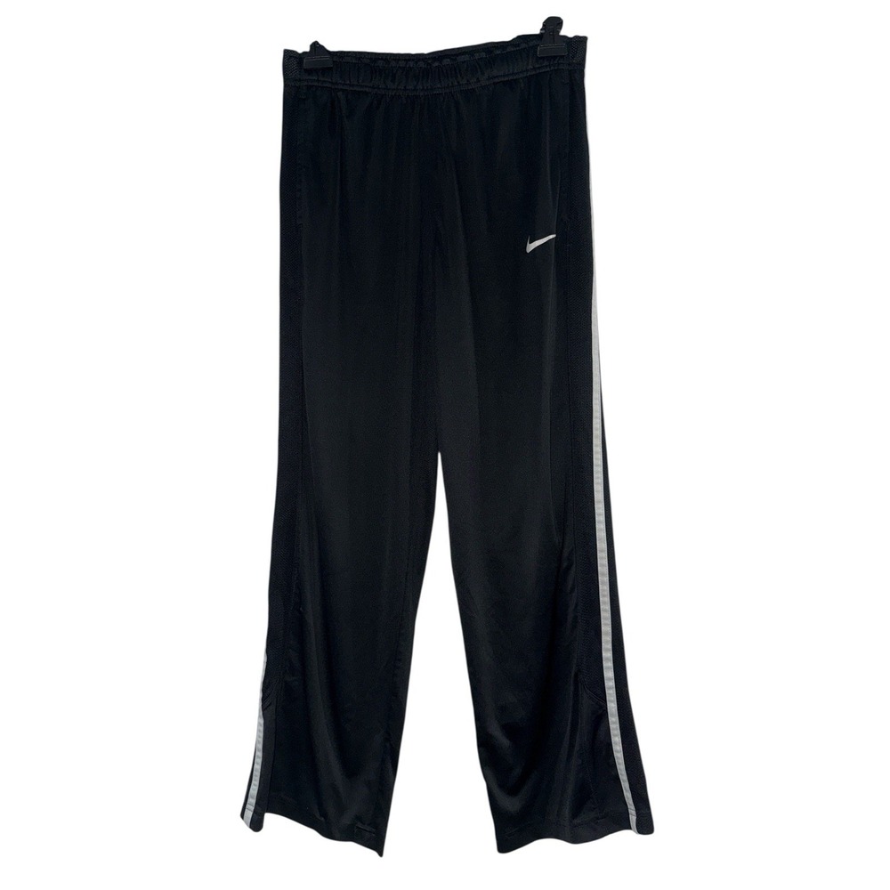 Nike Dry Fit Youth Large Black Track Pants Sweats EUC